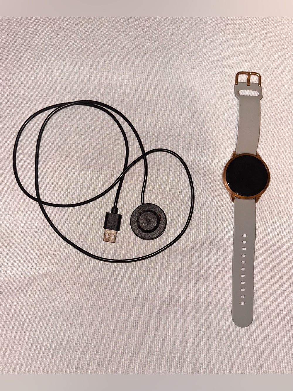 iTouch Sport 4 Unisex Adult Multi-Function Rose Goldtone Smart Watch